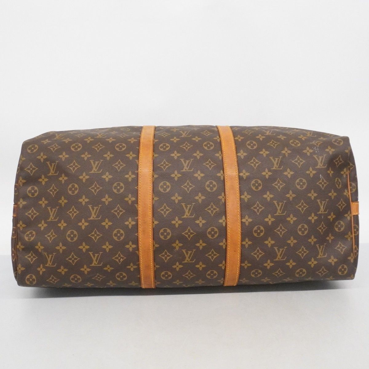 Louis Vuitton Boston Bag Monogram Keepall Bandouliere 60 Brown — view 3