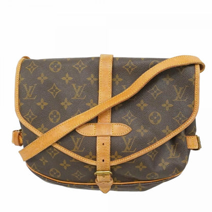 Louis Vuitton Shoulder Bag Monogram Saumur 30 Brown