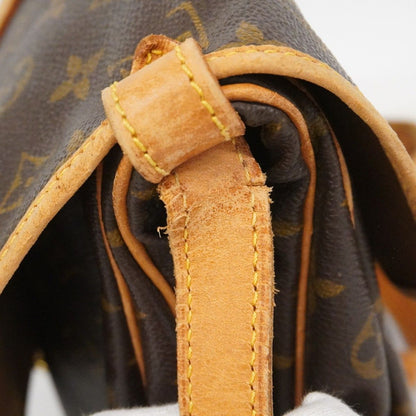 Louis Vuitton Shoulder Bag Monogram Saumur 30 Brown — view 8