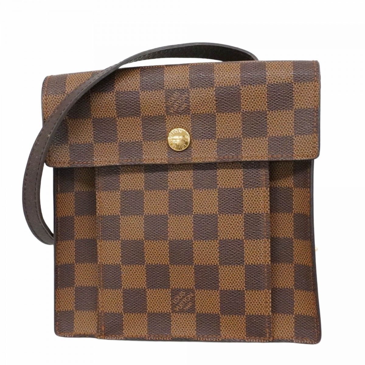 Louis Vuitton Shoulder Bag Damier Pimlico Ebene