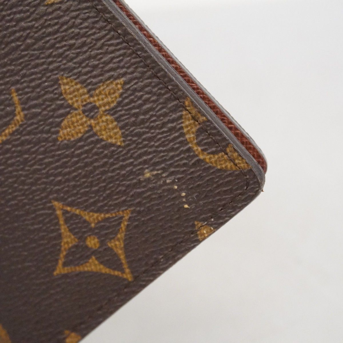 Louis Vuitton Card Case Monogram Organizer de Poche Brown — view 6