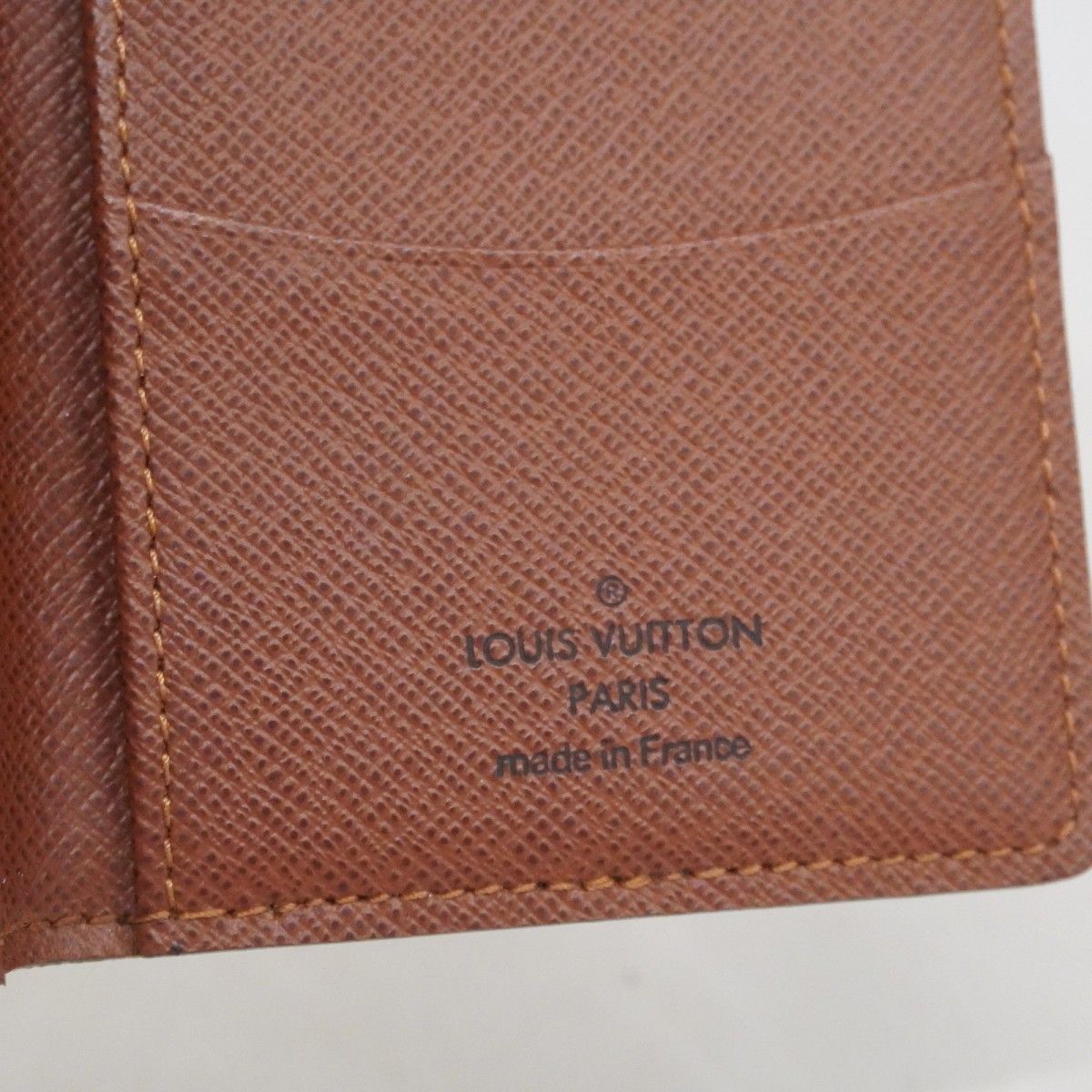 Louis Vuitton Card Case Monogram Organizer de Poche Brown — view 4