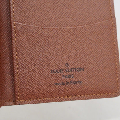 Louis Vuitton Card Case Monogram Organizer de Poche Brown — view 4