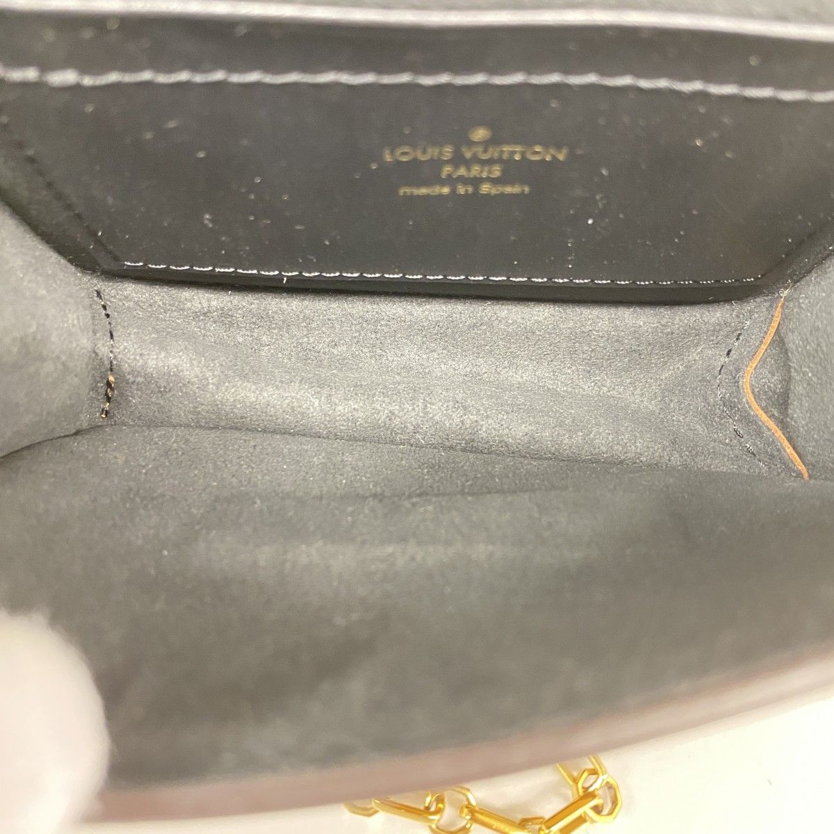 Louis Vuitton Shoulder Bag Monogram Reverse Pico de Fine Brown — view 4