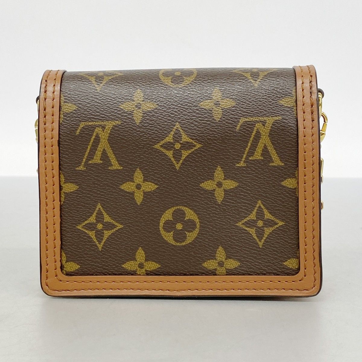 Louis Vuitton Shoulder Bag Monogram Reverse Pico de Fine Brown — view 9