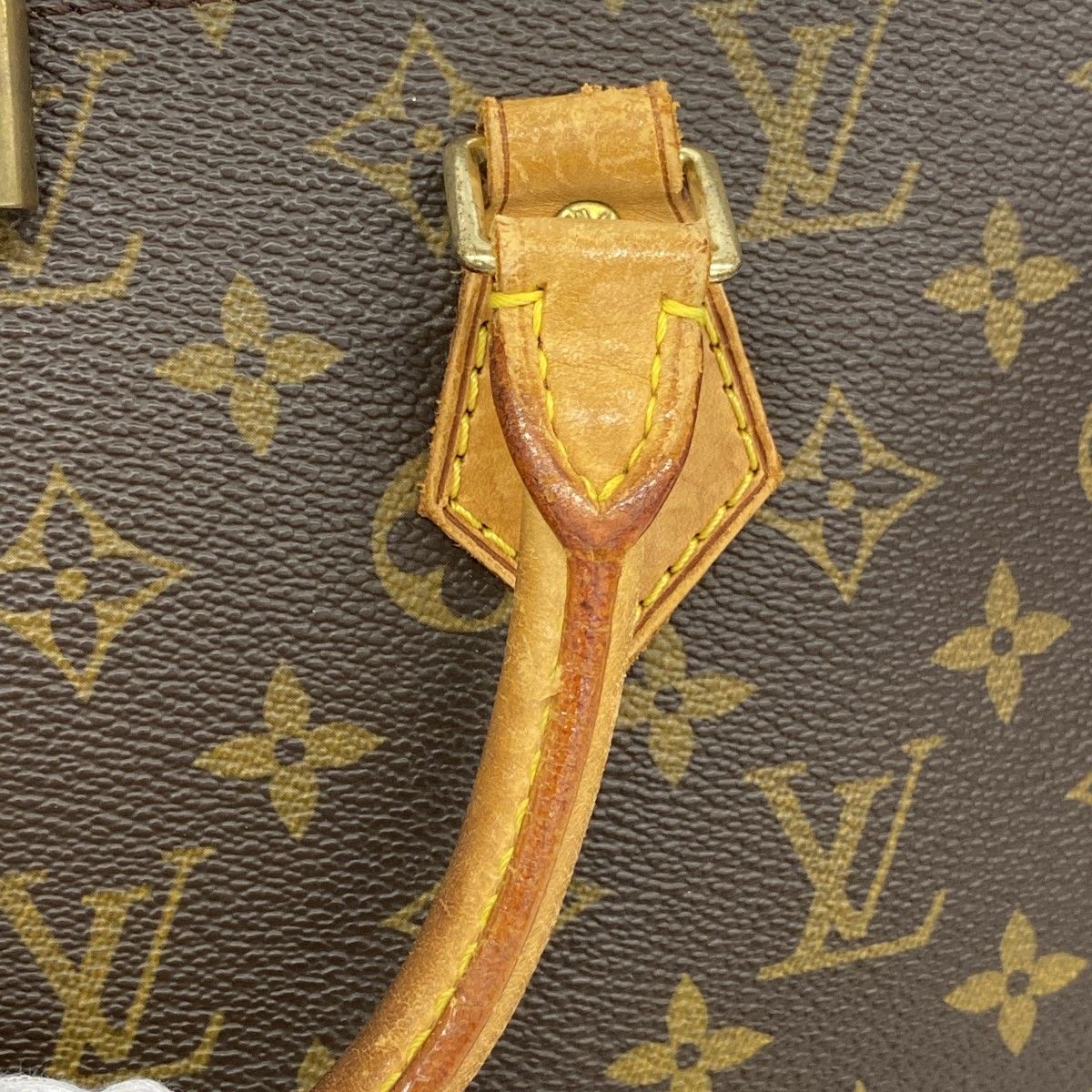 Louis Vuitton Handbag Monogram Alma Brown — view 8
