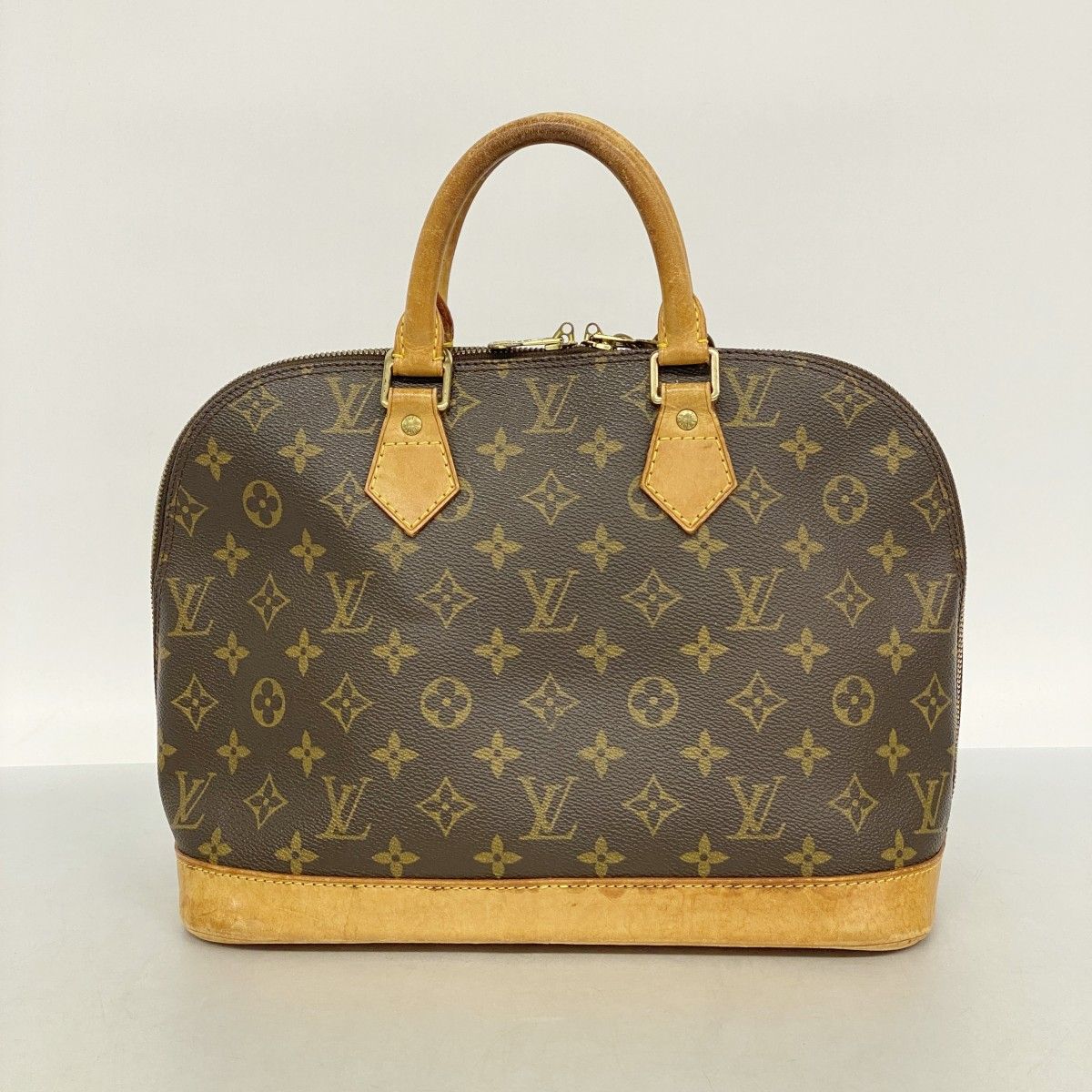 Louis Vuitton Handbag Monogram Alma Brown — view 9