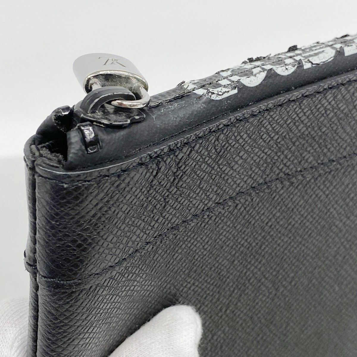 Louis Vuitton Clutch Taiga Pochette Apollo Ardoise — view 7