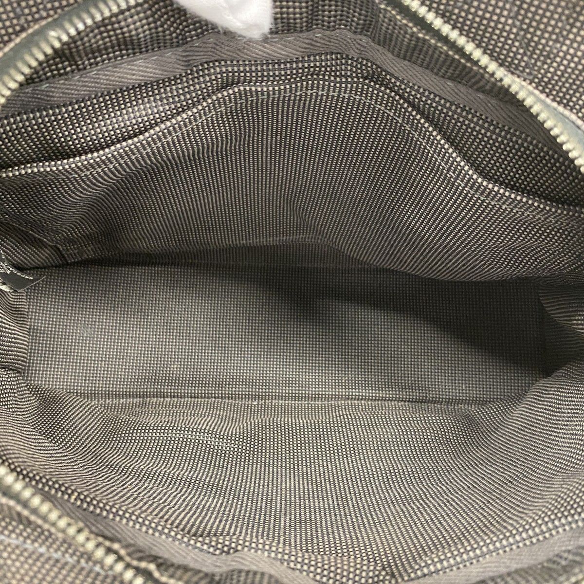 Hermes Tote Her Line PM Canvas Gray Silver — view 4
