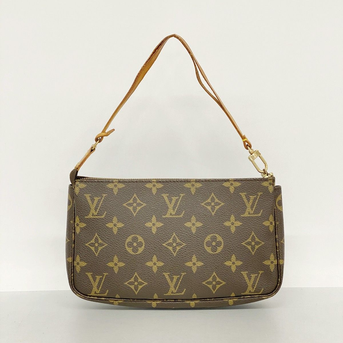 Louis Vuitton Pouch Monogram Pochette Brown — view 8