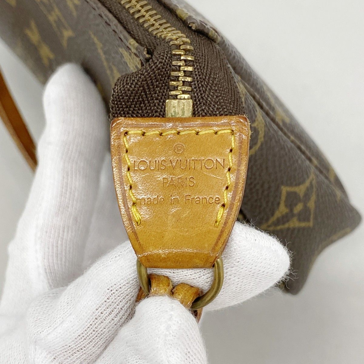 Louis Vuitton Pouch Monogram Pochette Brown — view 5