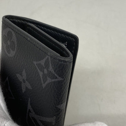 Louis Vuitton Key Case Monogram Eclipse Multicles 6 Black Key Holder — view 6