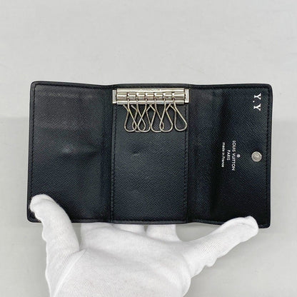 Louis Vuitton Key Case Monogram Eclipse Multicles 6 Black Key Holder — view 3