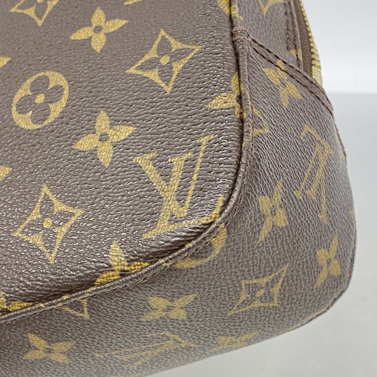 Louis Vuitton Handbag Monogram Spontini Brown 2-Way — view 8