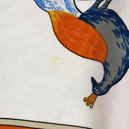 Hermes Carre 90 Early America Vintage Scarf Silk — view 8