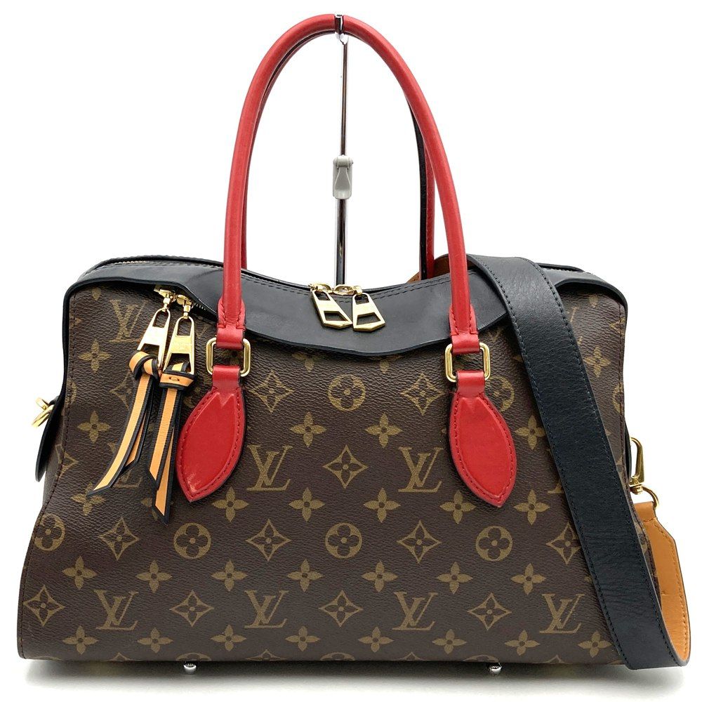 Louis Vuitton Roulis Tote 2-Way Shoulder Bag Monogram Brown
