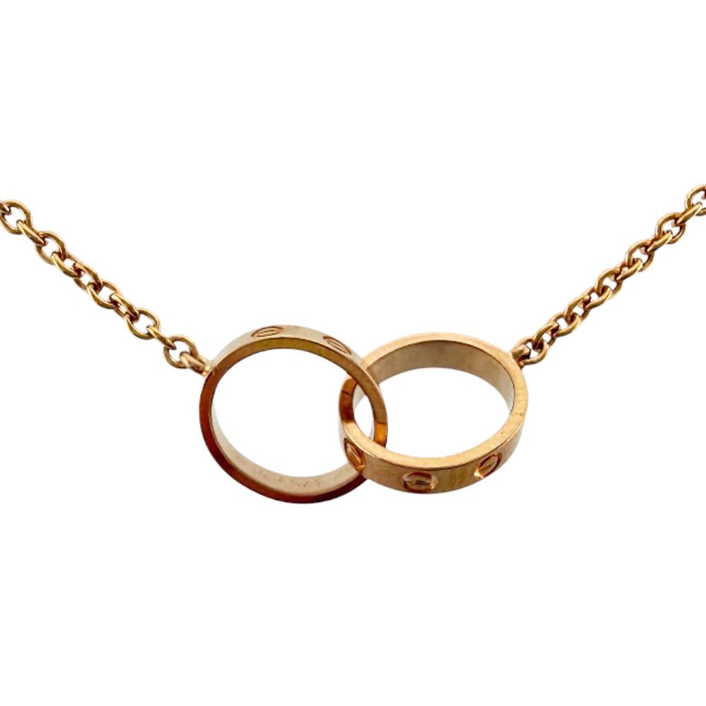 Cartier Baby Love Necklace 18k Gold