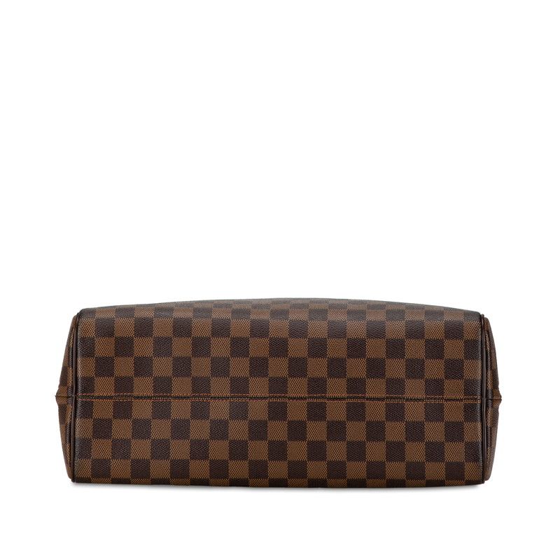 Louis Vuitton Damier Nolita Handbag Brown Leather — view 4