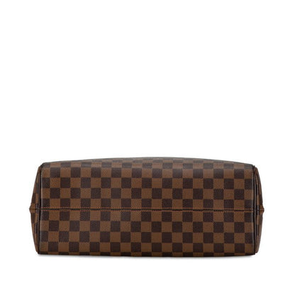 Louis Vuitton Damier Nolita Handbag Brown Leather — view 4