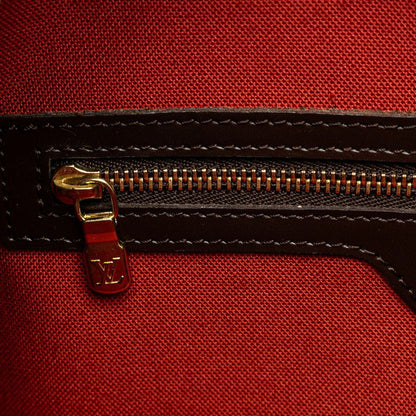 Louis Vuitton Damier Nolita Handbag Brown Leather — view 7