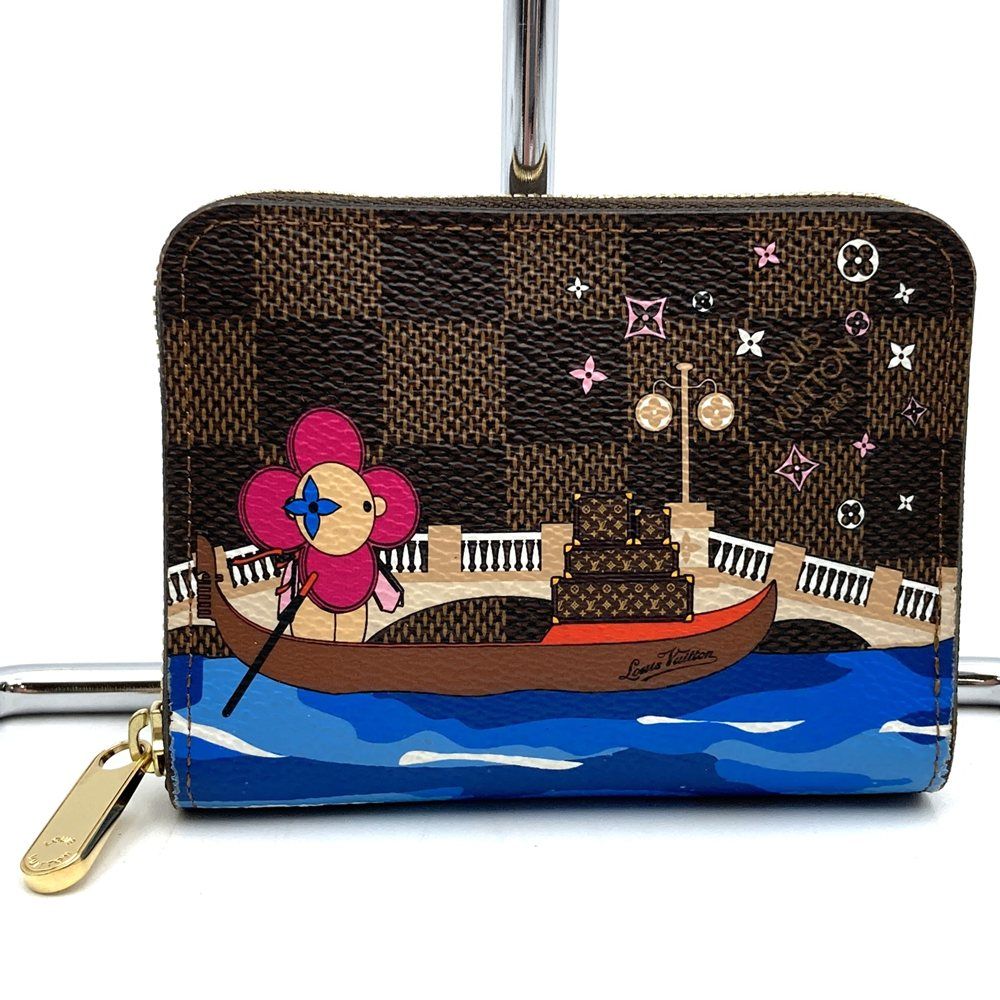 Louis Vuitton Zippy Coin Purse Vivienne Damier Ebene