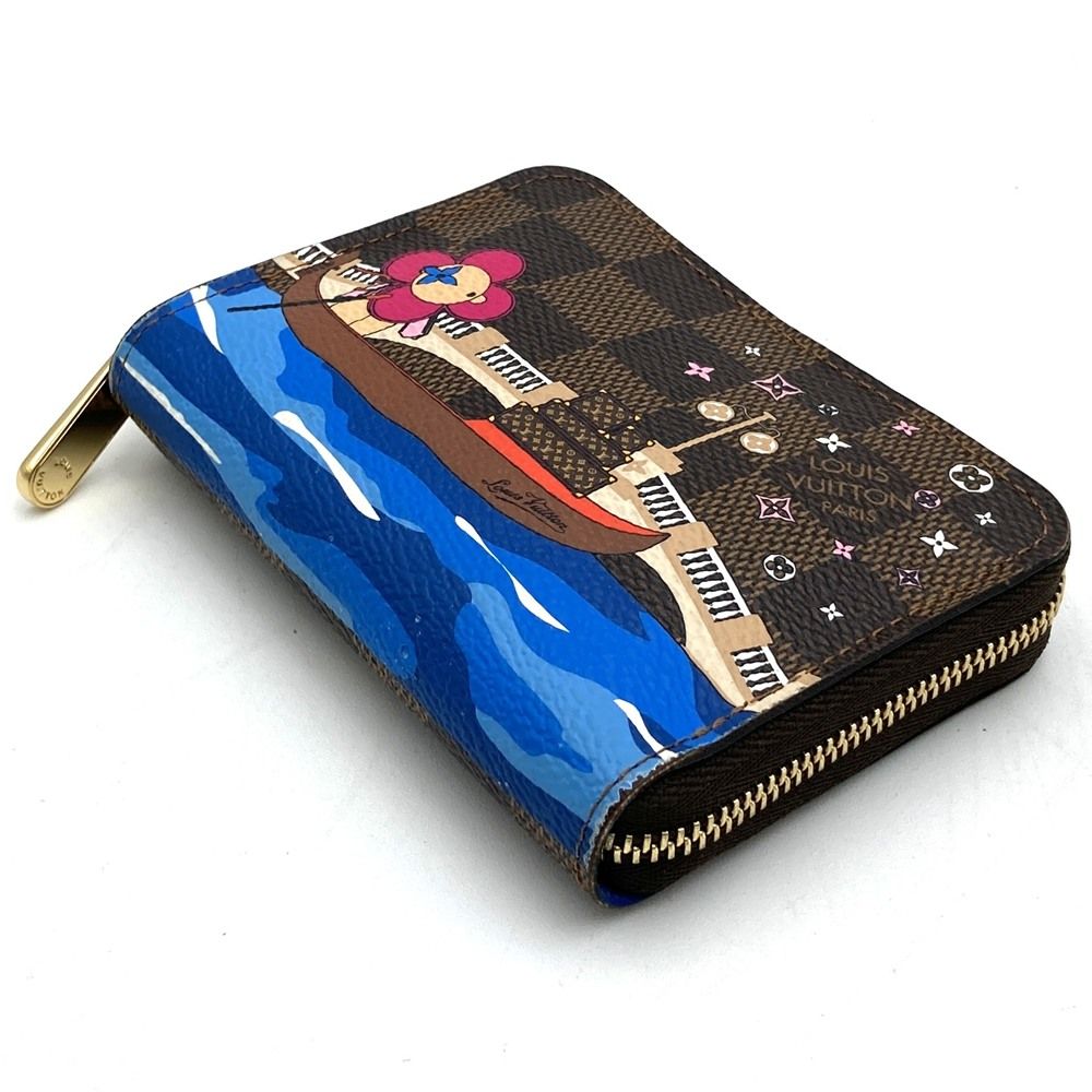 Louis Vuitton Zippy Coin Purse Vivienne Damier Ebene — view 2