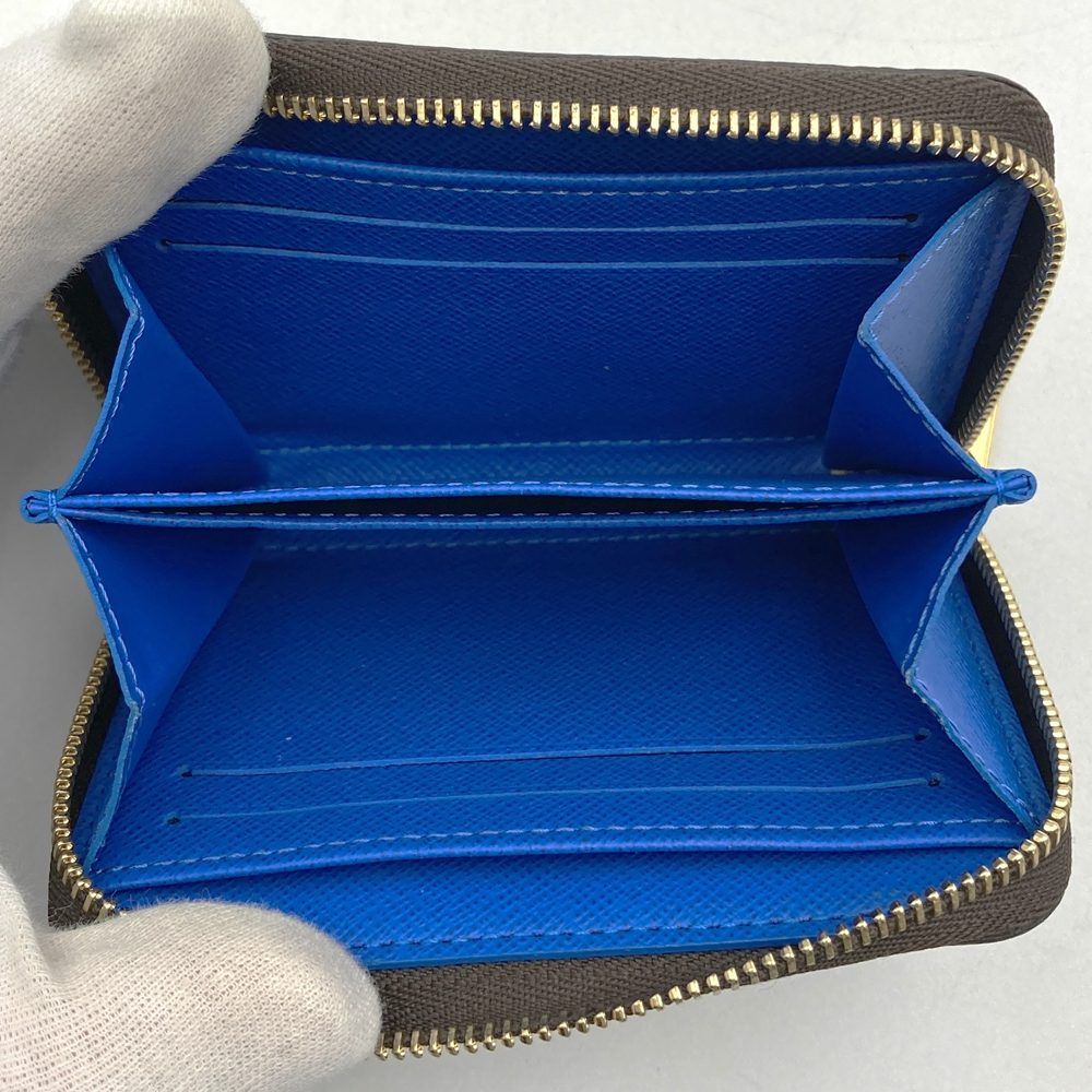 Louis Vuitton Zippy Coin Purse Vivienne Damier Ebene — view 5