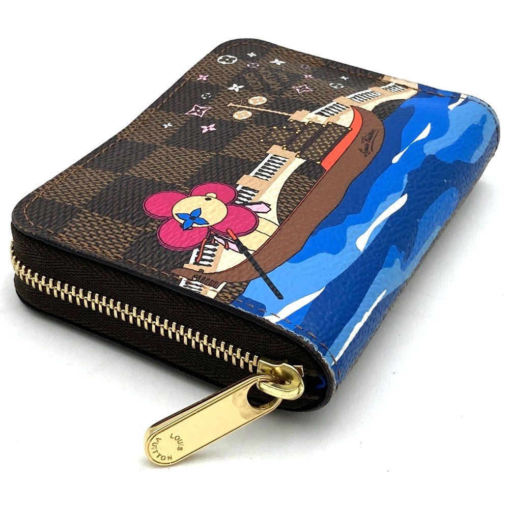 Louis Vuitton Zippy Coin Purse Vivienne Damier Ebene — view 3