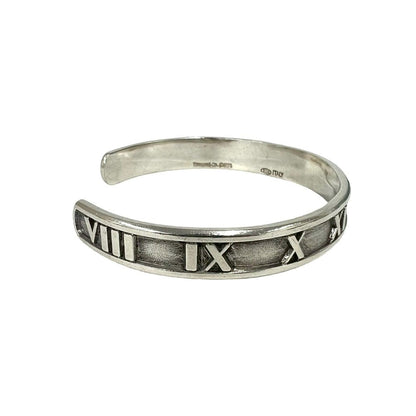 Tiffany & Co Atlas Bangle 925 Sterling Silver Bracelet — view 5