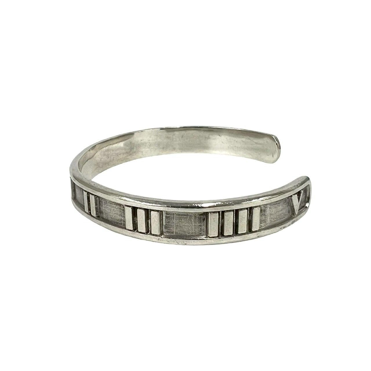 Tiffany & Co Atlas Bangle 925 Sterling Silver Bracelet — view 4