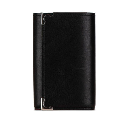 Cartier Must Line 6 Key Case Black Leather Key Holder