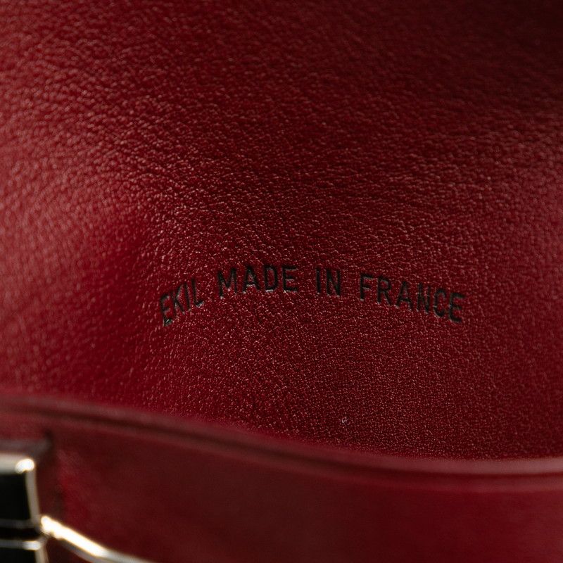 Cartier Must Line 6 Key Case Black Leather Key Holder — view 8