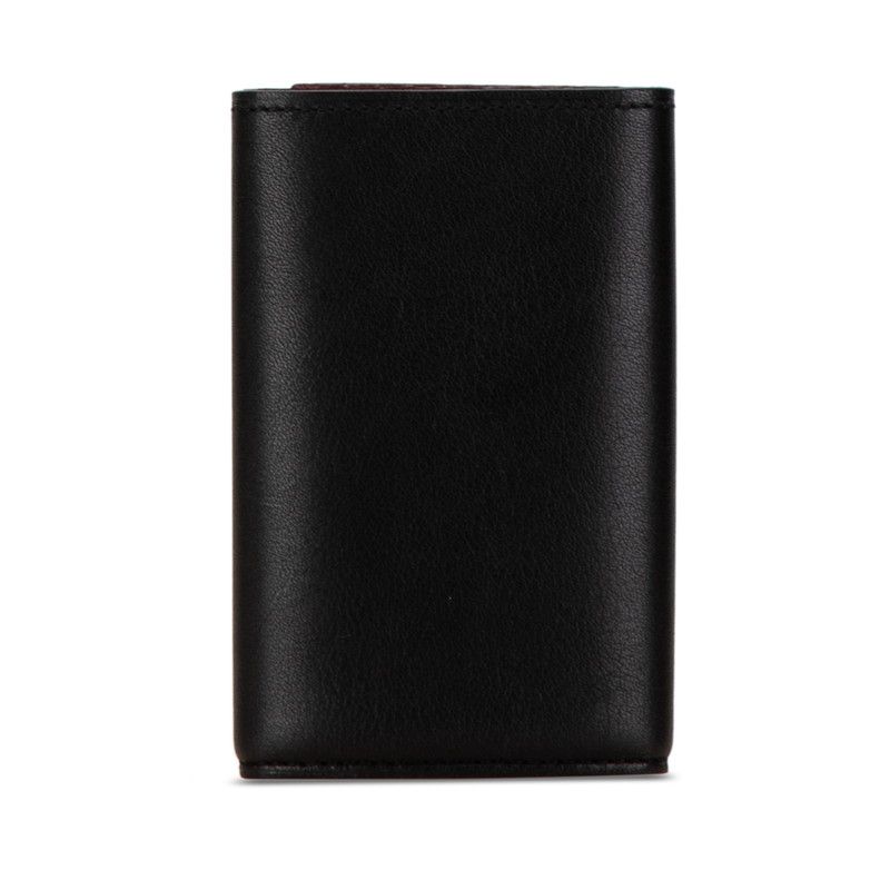 Cartier Must Line 6 Key Case Black Leather Key Holder — view 3