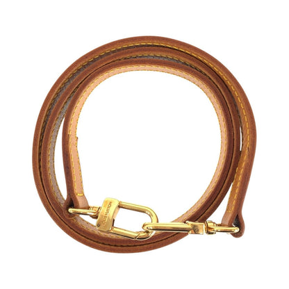 Louis Vuitton Leather Beige Brown Gold Shoulder Strap — view 3