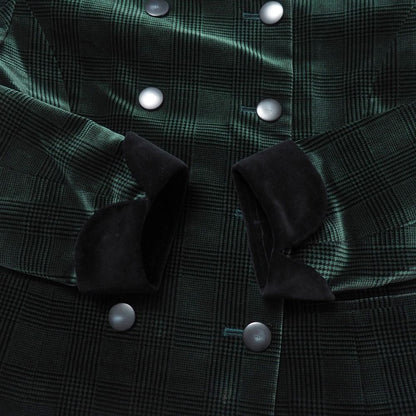 Dior Vintage Skirt Suit M Velour Jacket & Set — view 7