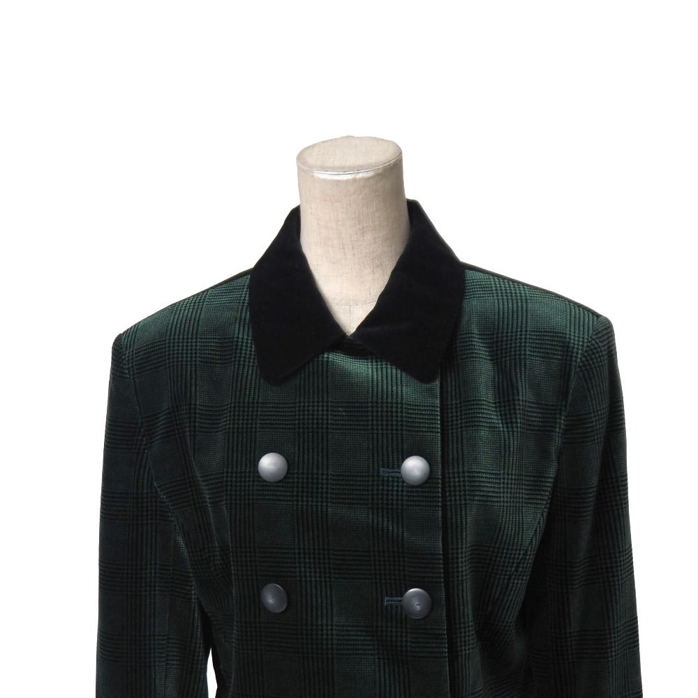 Dior Vintage Skirt Suit M Velour Jacket & Set — view 6
