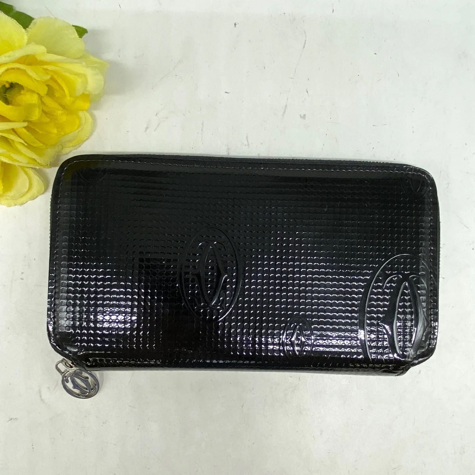 Cartier Wallet Happy Birthday Enamel Black Card — view 2