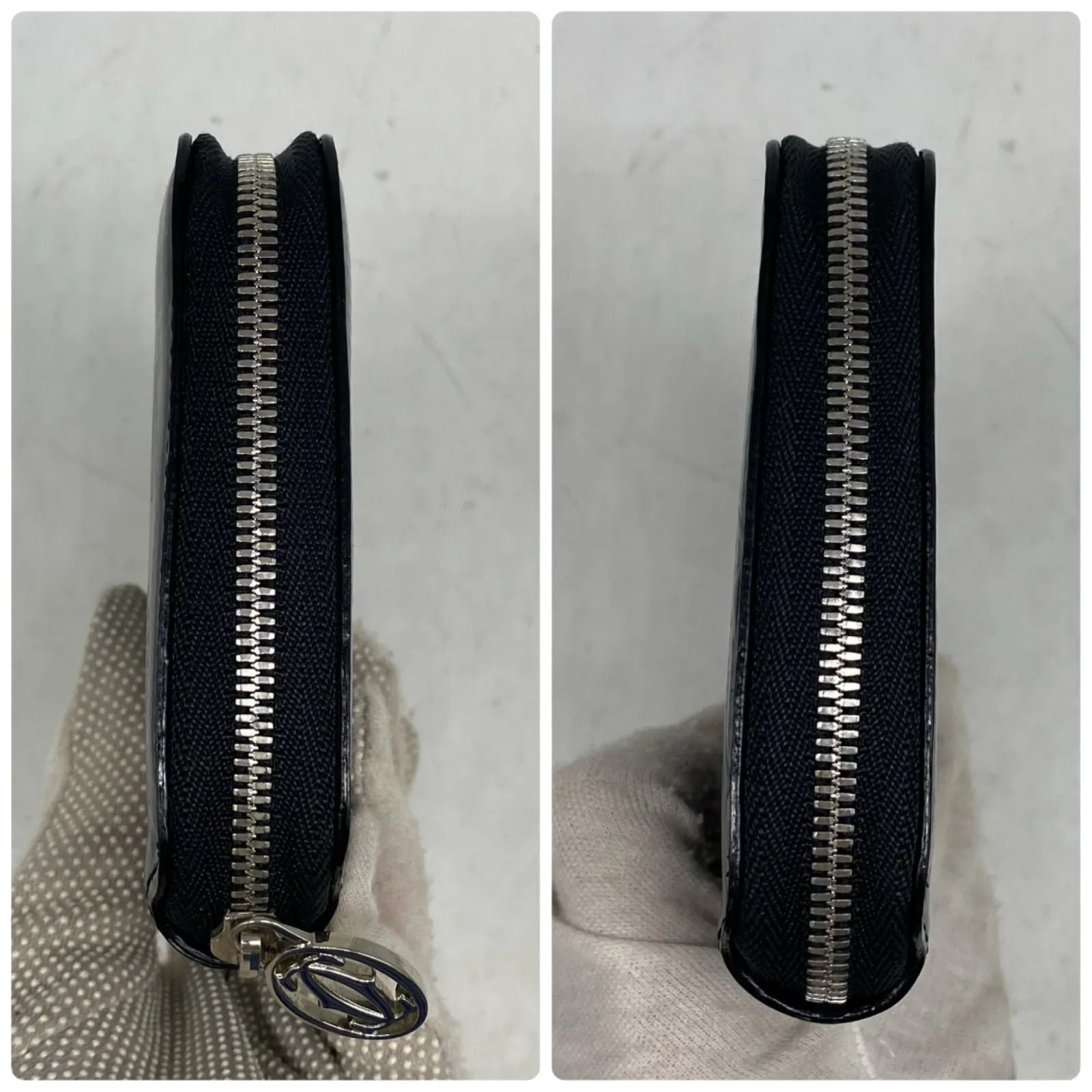 Cartier Wallet Happy Birthday Enamel Black Card — view 5