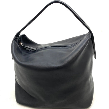 Loewe Hand Leather Black Pouch Anagram