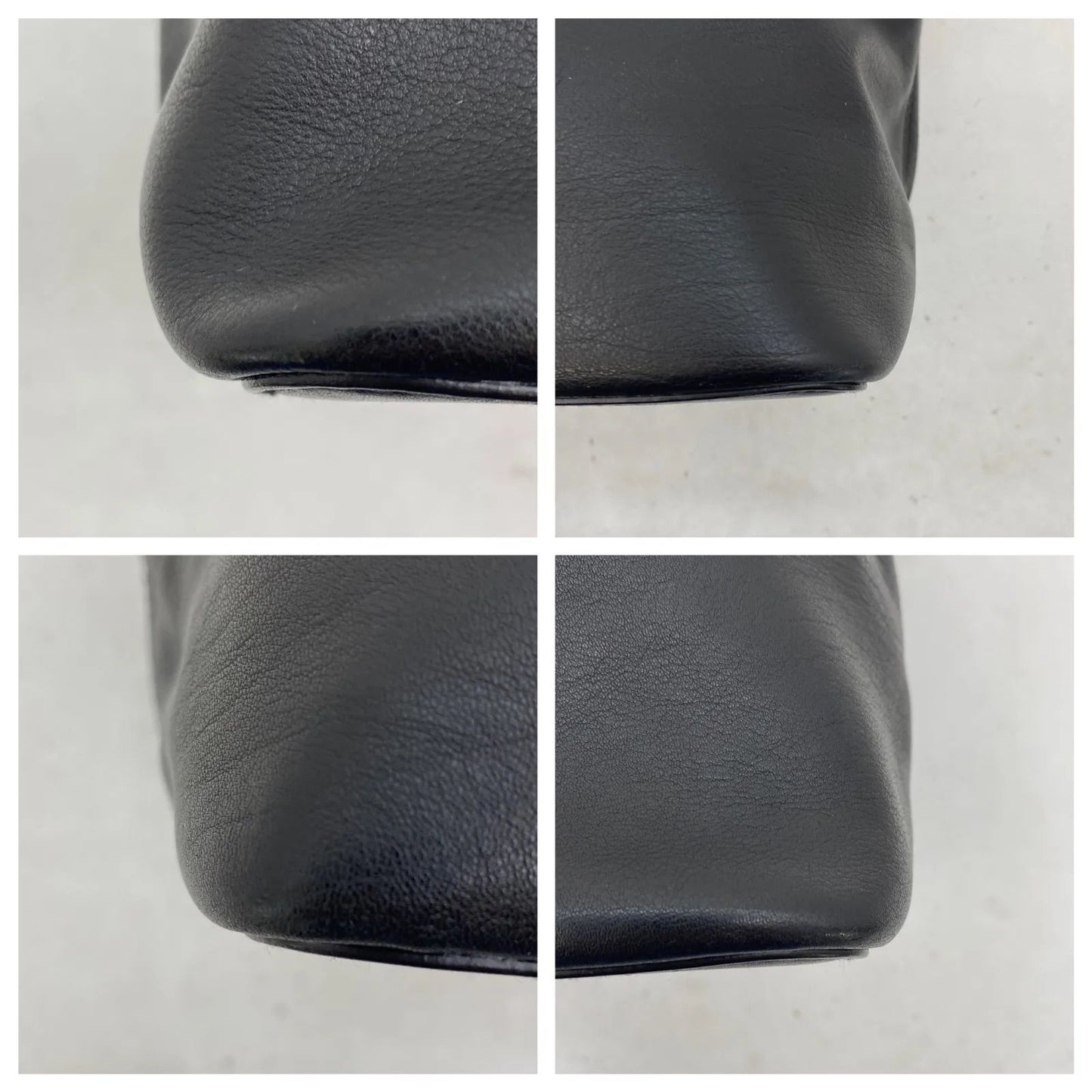 Loewe Hand Leather Black Pouch Anagram — view 6