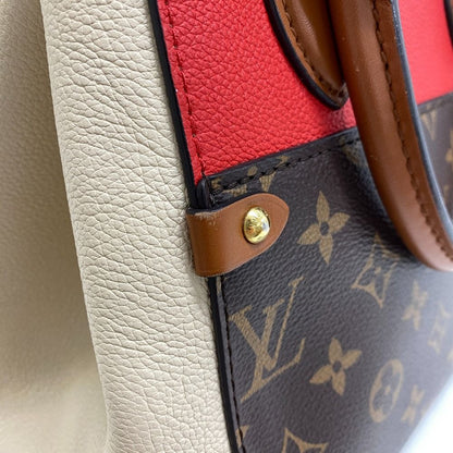 Louis Vuitton Fold Tote PM Monogram Leather Handbag — view 5