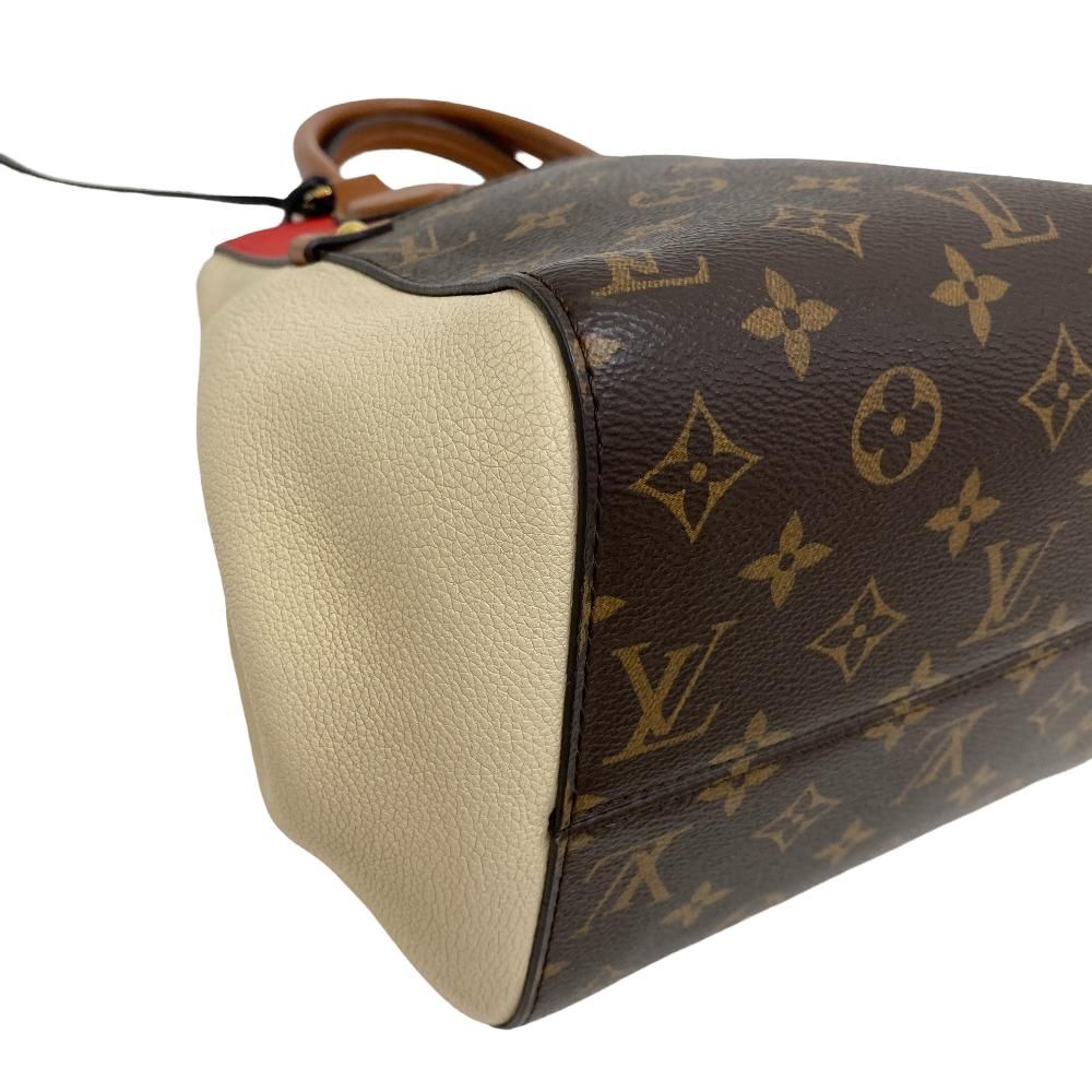 Louis Vuitton Fold Tote PM Monogram Leather Handbag — view 4