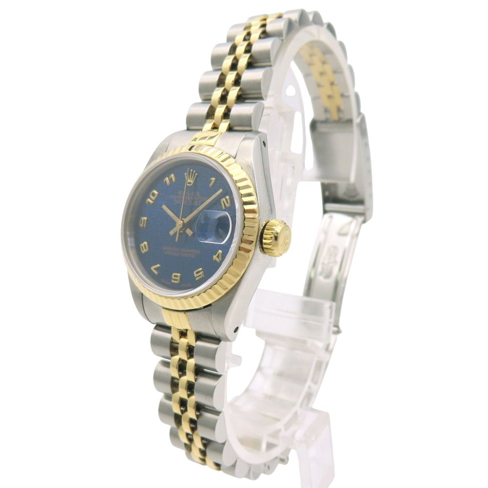 Rolex Datejust Computer Automatic Winding Watch YG SS Blue Dial — view 2