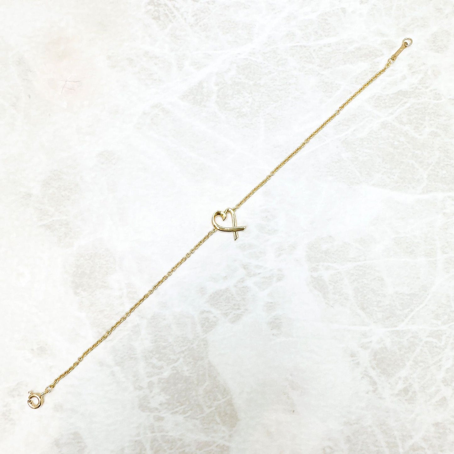 Tiffany & Co Coloving Heart Bracelet Yellow Gold 17 cm — view 4