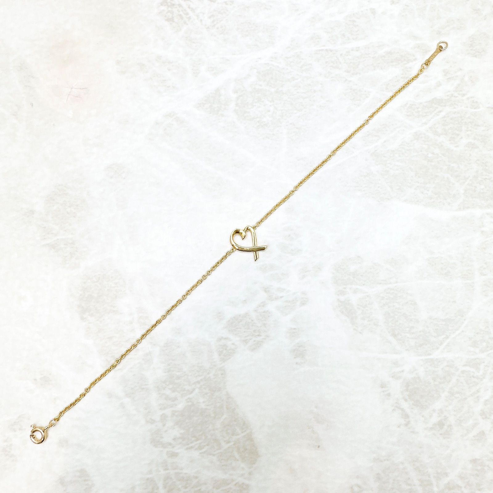 Tiffany & Co Coloving Heart Bracelet Yellow Gold 17 cm — view 4