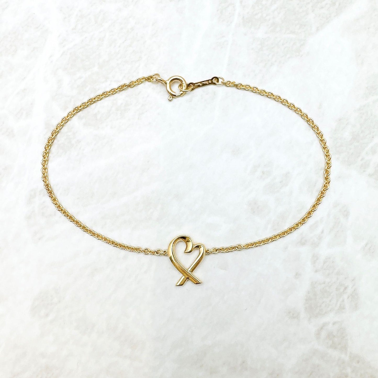 Tiffany & Co Coloving Heart Bracelet Yellow Gold 17 cm — view 3