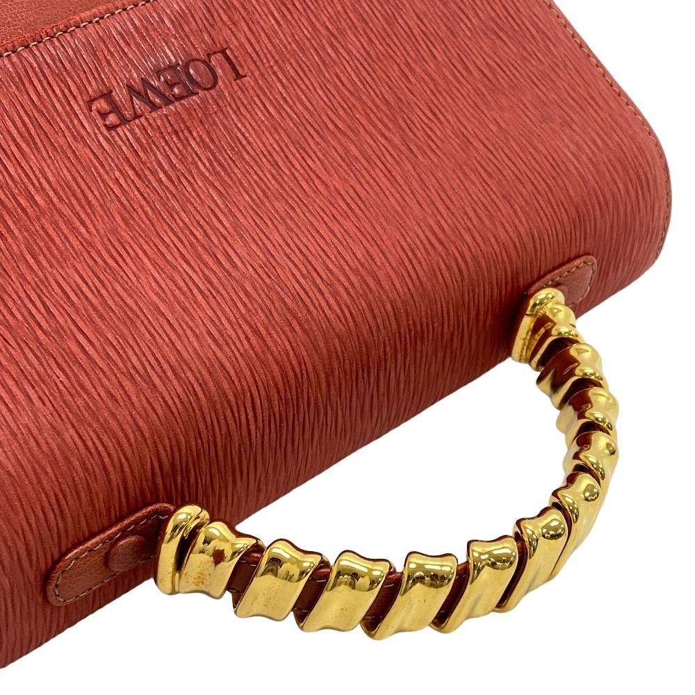 Loewe Velasquez Twist Leather Handbag — view 6