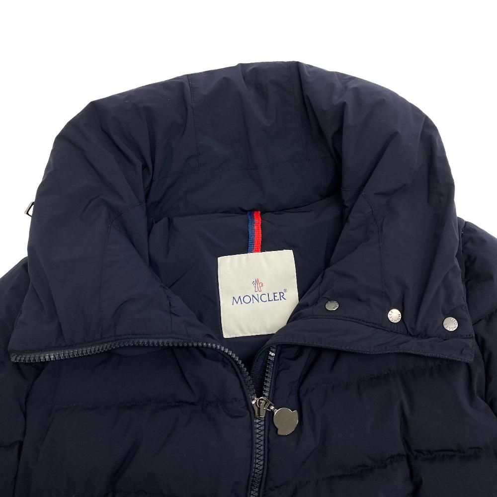 Moncler Flammetch 00 Nylon Down Jacket Navy — view 4