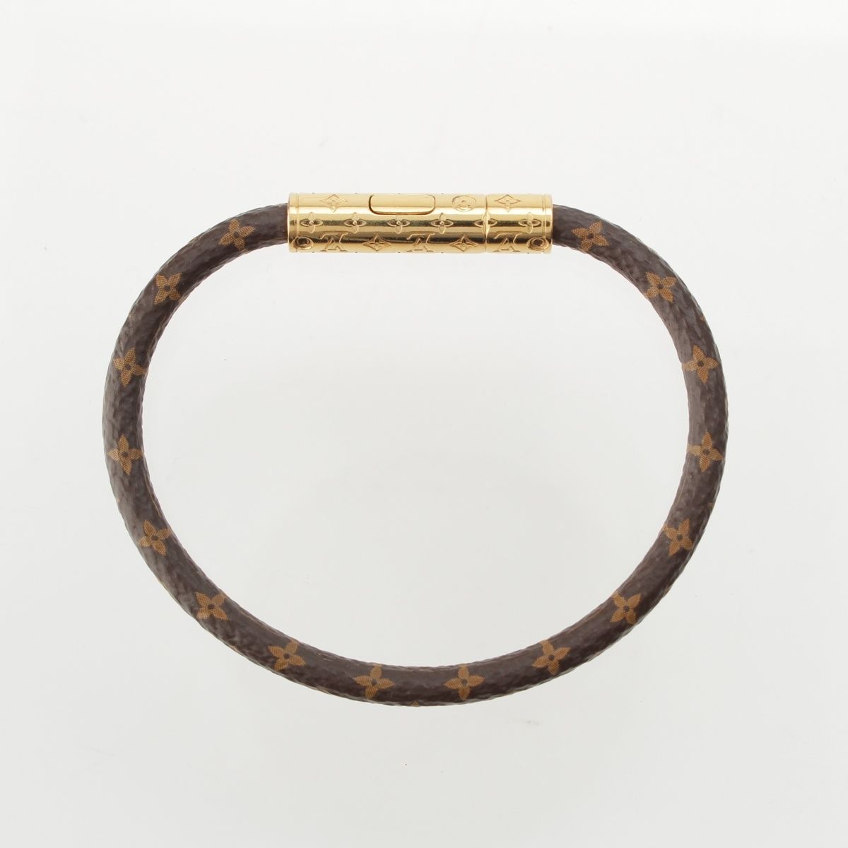 Louis Vuitton Monogram Bracelet LV Confidential Brown — view 5