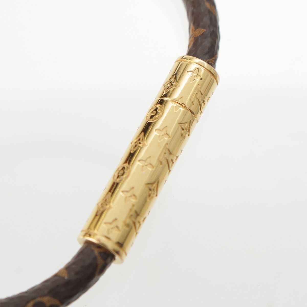 Louis Vuitton Monogram Bracelet LV Confidential Brown — view 7